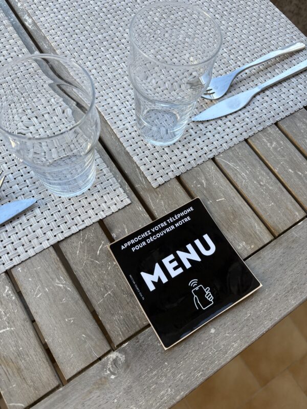 Menu NFC