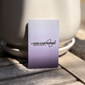Carte NFC sur-mesure